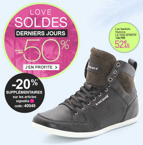 chaussures sur www.laredoute.fr