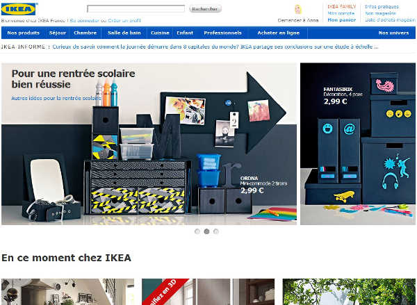 page accueil www.ikea.fr