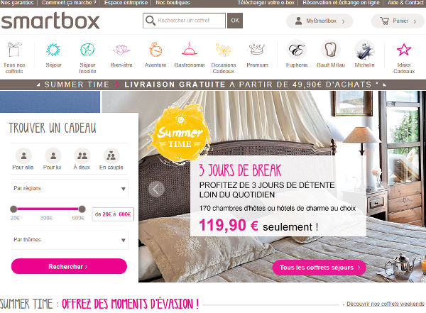 site www.mysmartbox.fr