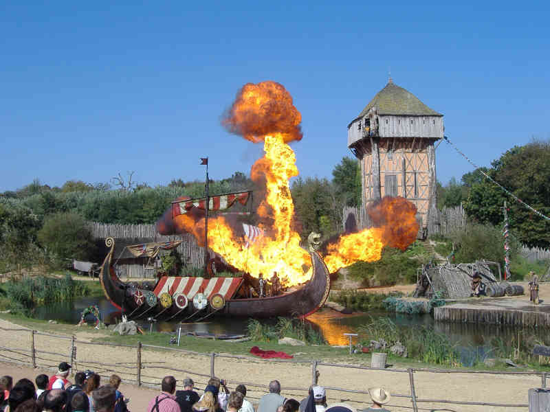 L'attaque des viking - le puy du fou